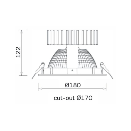The World 180 LED-Downlight - Afbeelding 4