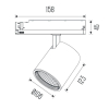 The Edda-L HE 3-fase LED railspot - Afbeelding 4