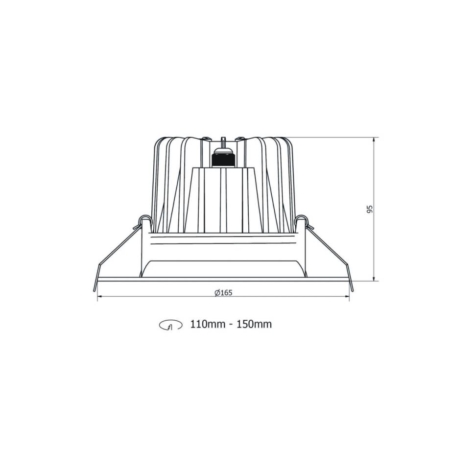 The Donar S HE LED-Downlight - Afbeelding 4