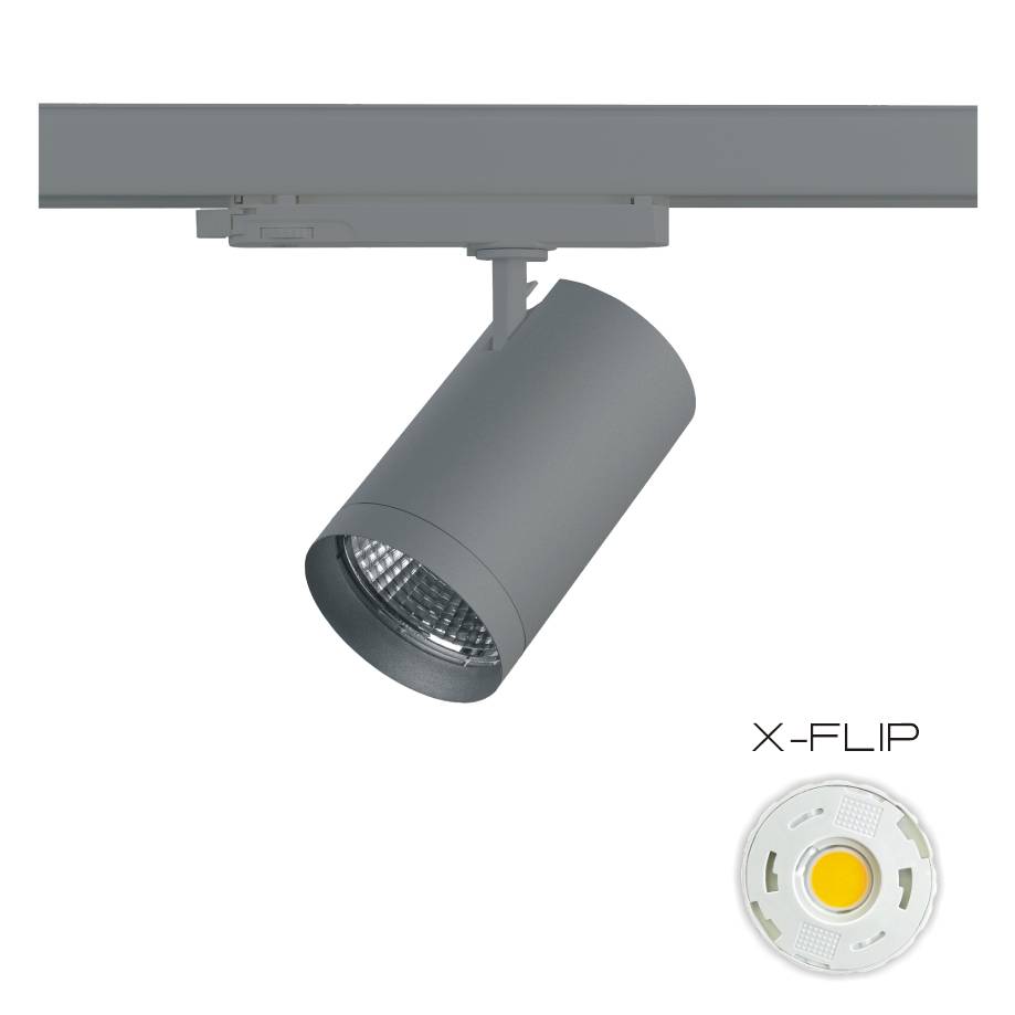 The Weda HE X-Flip 3-fase LED railspot - Afbeelding 3