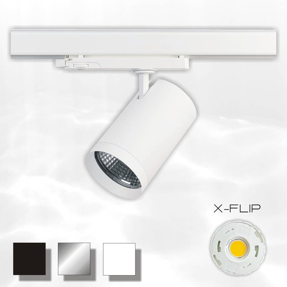 The Weda HE X-Flip 3-fase LED railspot