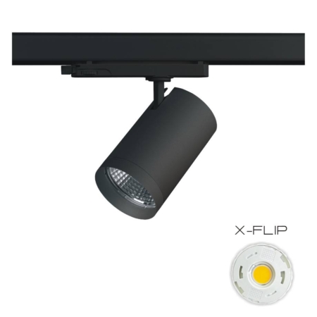 The Weda HE X-Flip 3-fase LED railspot - Afbeelding 2
